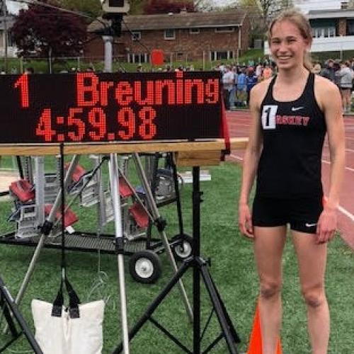Arielle Breuninger with time