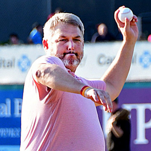 Doug Kraft first pitch