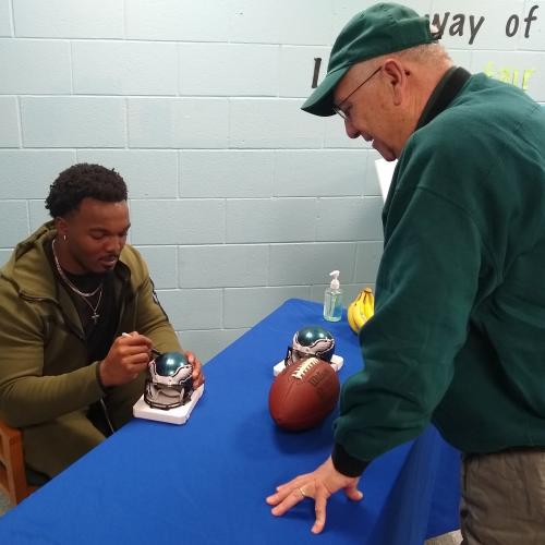 Nakobe Dean and Jack Neal